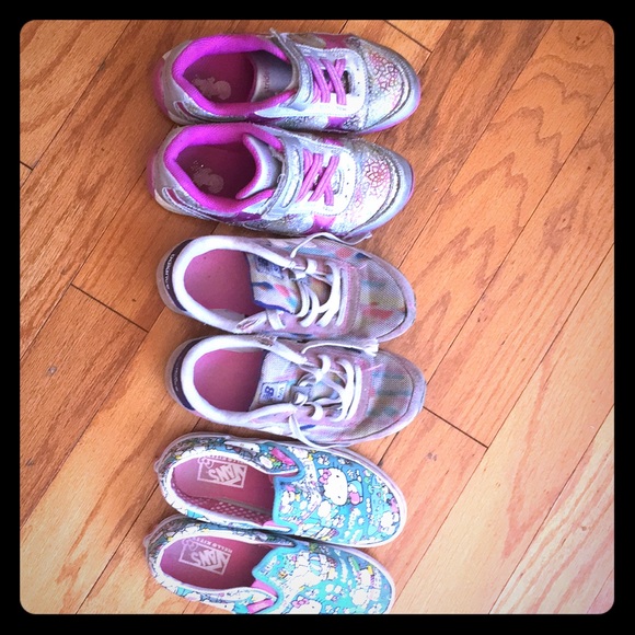 sneakers. Vans(12.5), NB(1) and stride ride(1.5m) - Picture 1 of 1